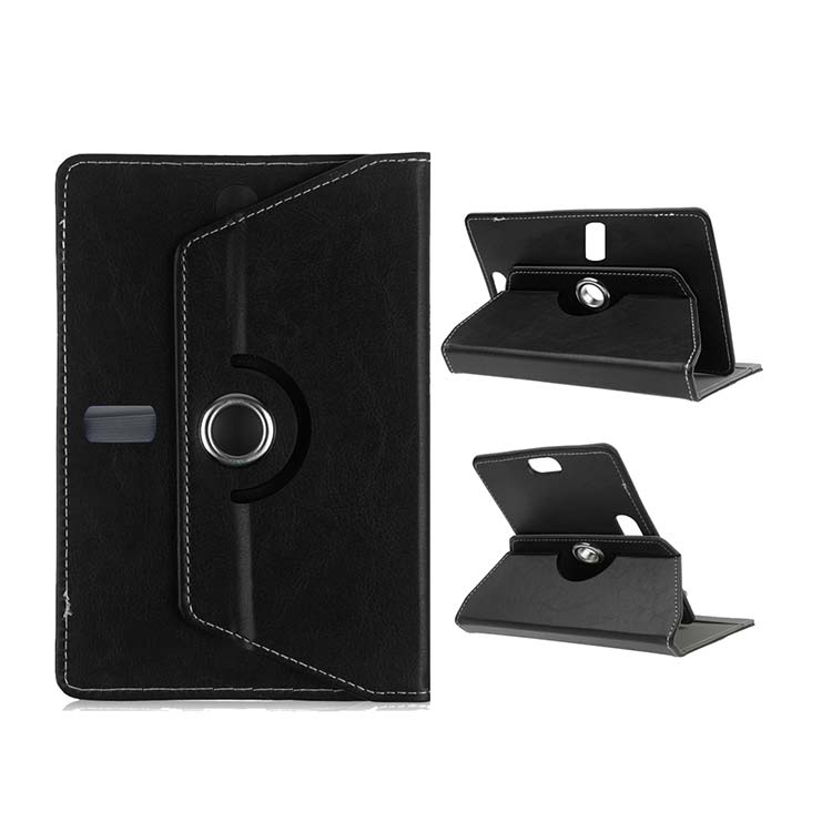 Husa Tableta MRG, 7 Inch, Model X, 360 Grade, Negru, Tip Mapa