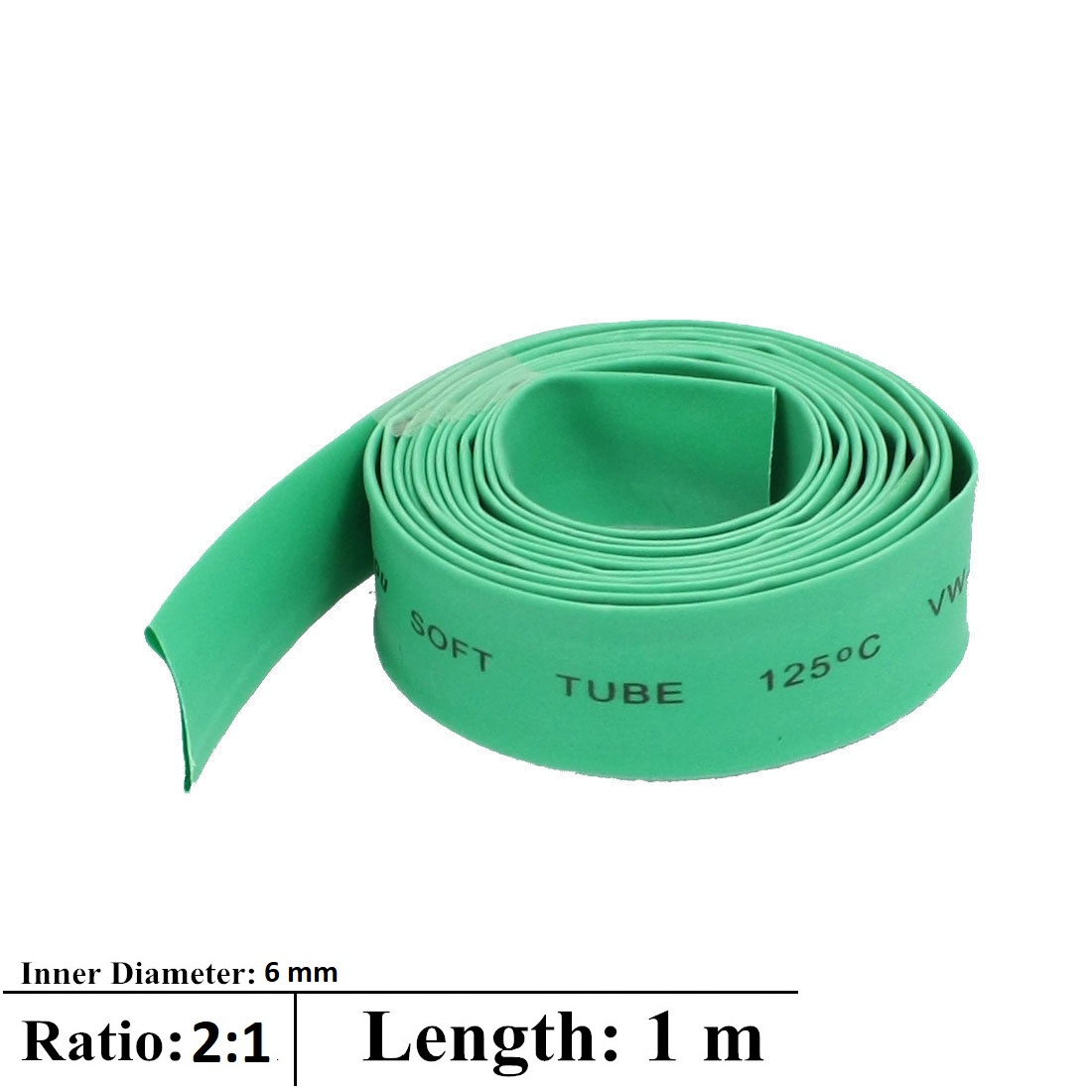 1m x Tub Termocontractibil Pt Izolare ,marcare Si Protectie 6 – 3 mm