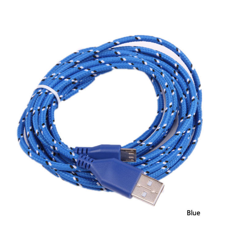 Cablu Date si Incarcare Micro Usb Cablu Albastru