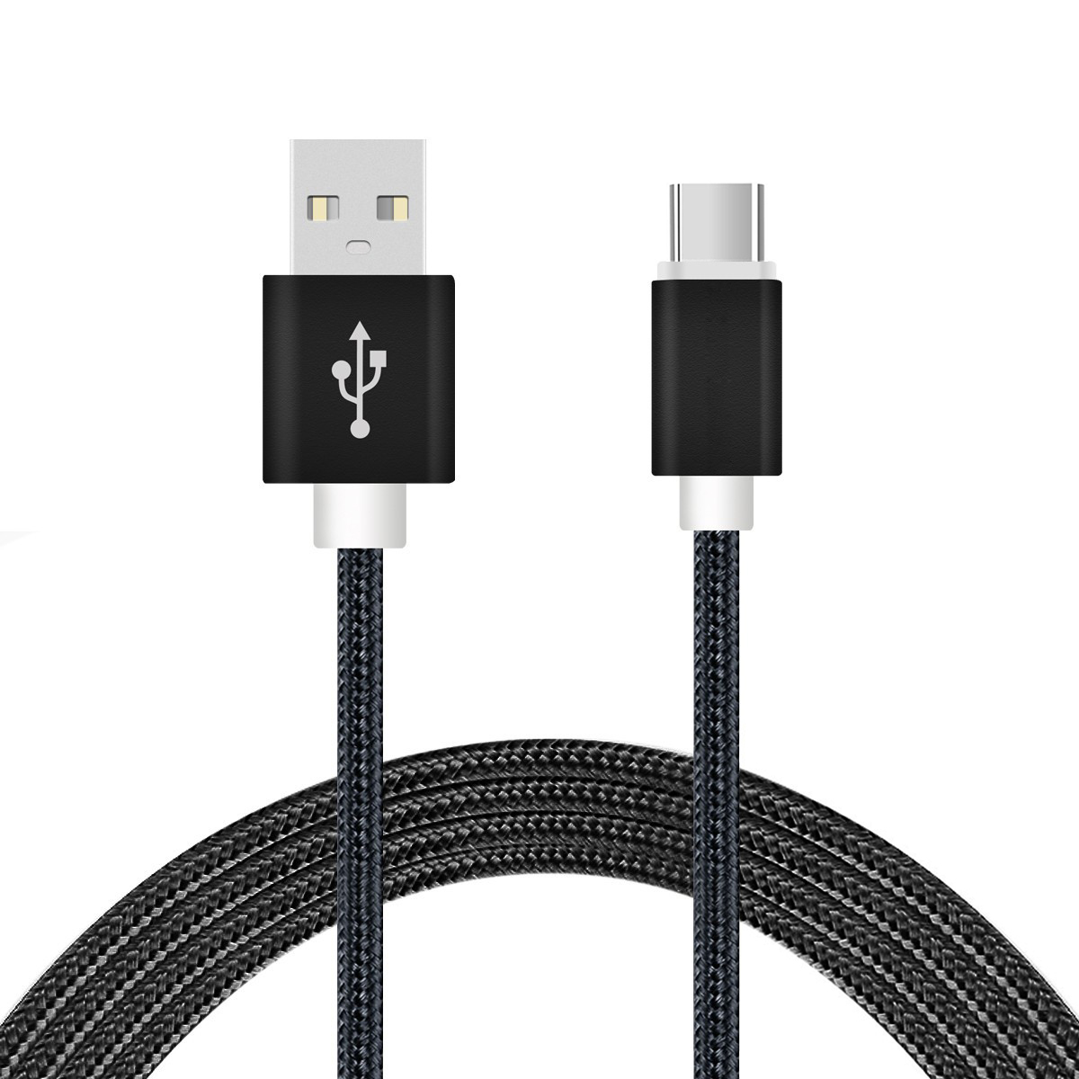 Cablu Date si Incarcare MRG P-198, 2m, Micro USB, Negru