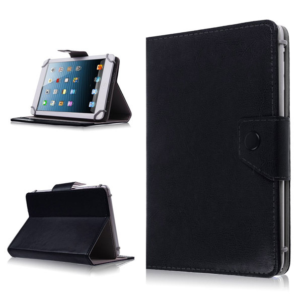 Husa Tableta MRG L-286, 10”, Model X, Tip mapa, Negru