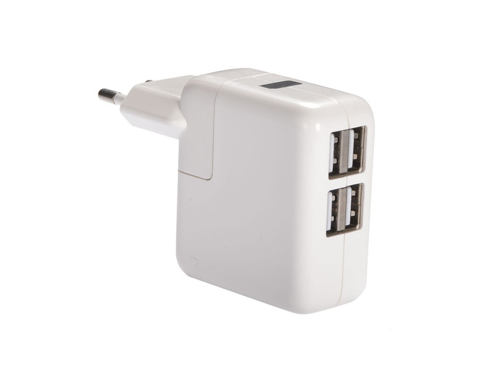 Adaptor incarcator USB MRG la priza 4 porturi DC 2.1A