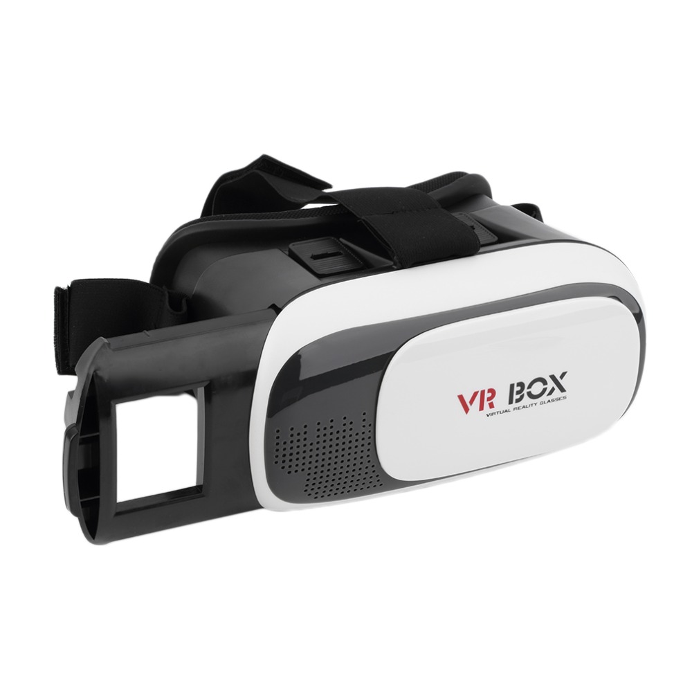 Ochelari virtuali 3D MRG L-290, VR Box, Pentru telefoane, Alb