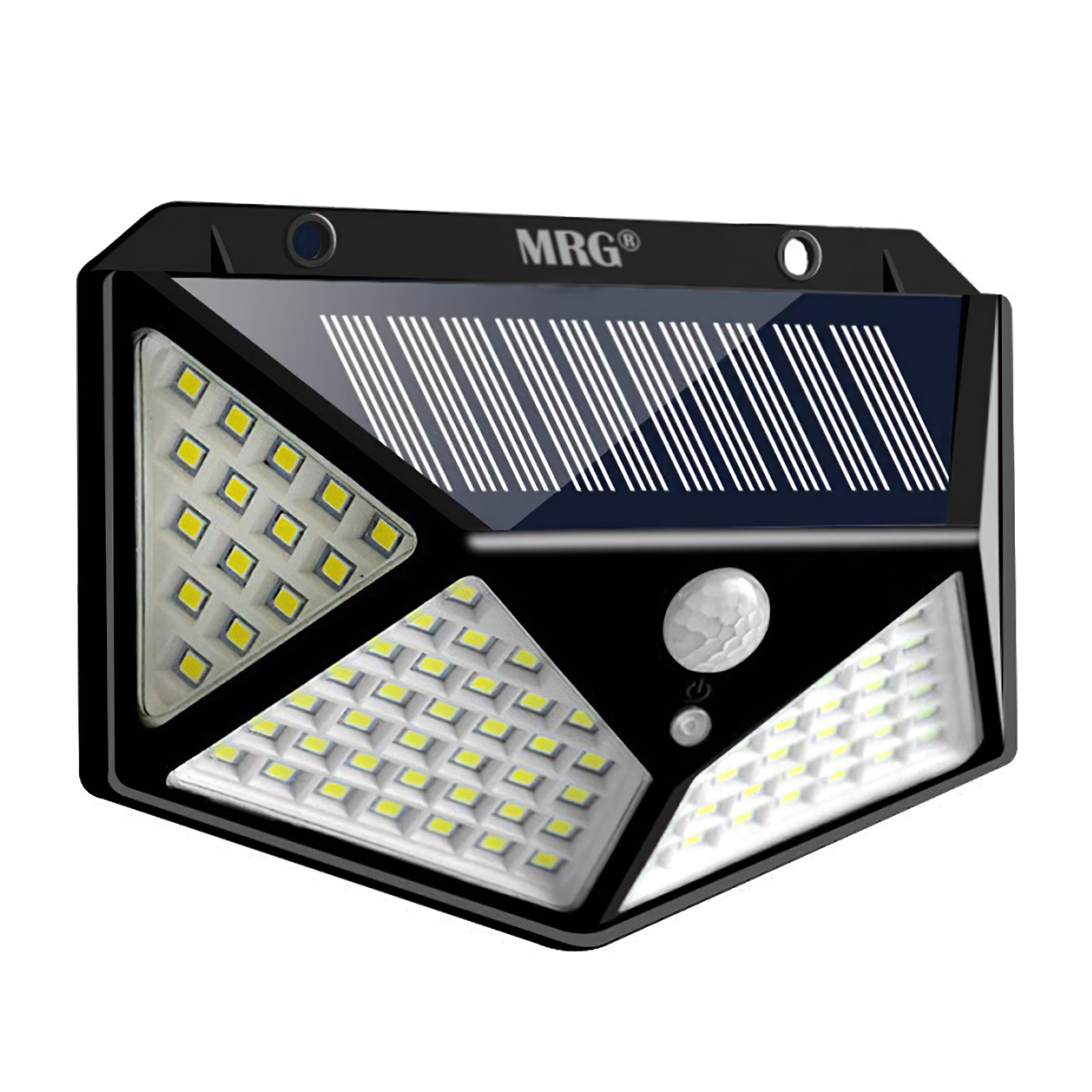 Panou Led Solar MRG A-CL100, 100 LED-uri SMD, Senzor miscare, Incarcare solara
