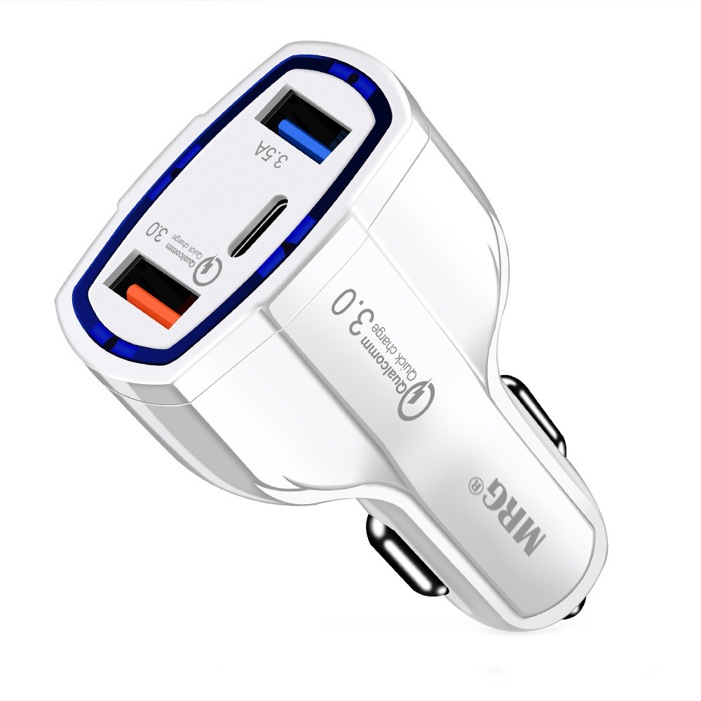 Incarcator Auto MRG M-JX-608, 7Ah, USB PD Type-C, Cablu MicroUSB inclus