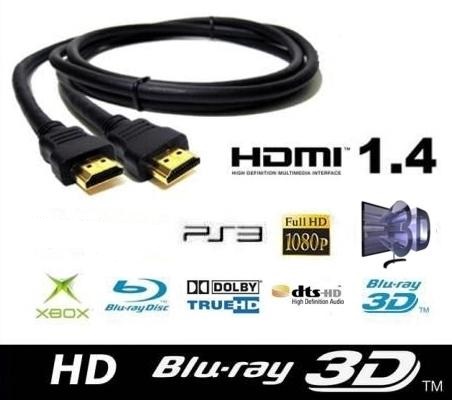 Cablu HDMI MRG M-50, 1.4V – High Speed, 1.5 m, FullHD, Mufe aurite