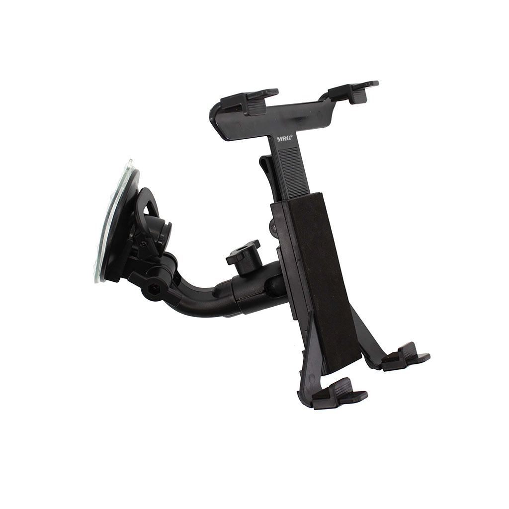 Suport tableta MRG MHD03, Pentru parbriz, 12 Inch, Negru