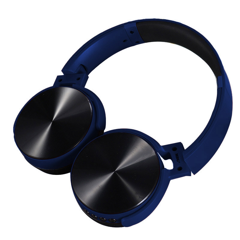 Casti wireless MRG MS35, Handsfree, Cu bluetooth, Albastru