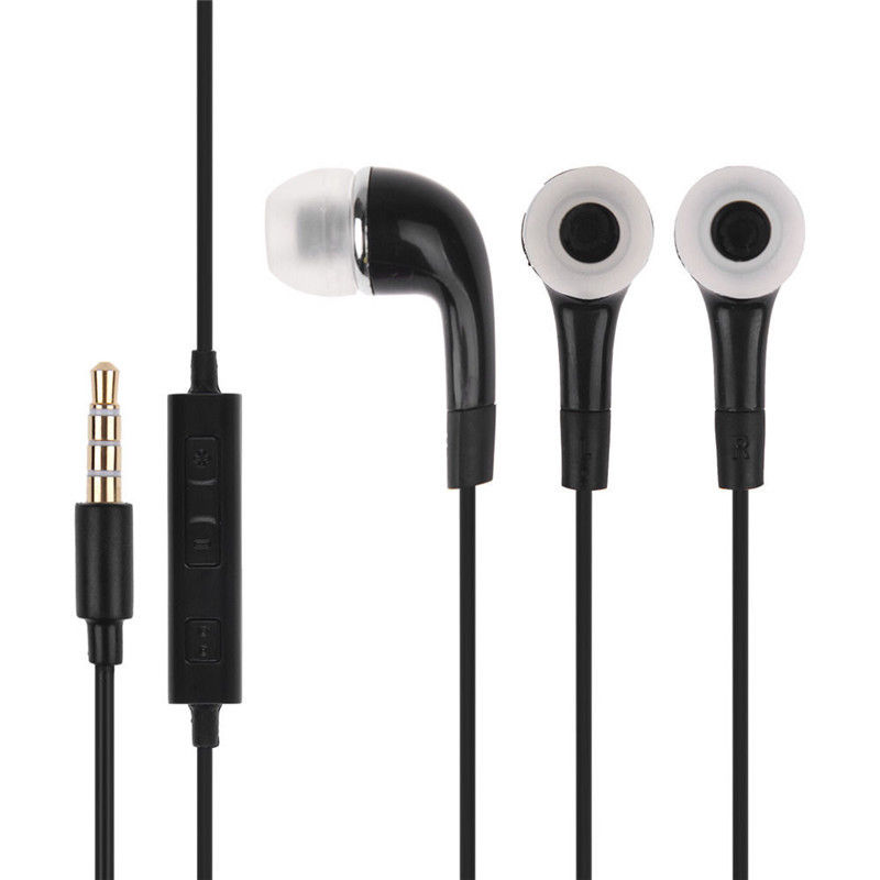 Casti Stereo Handsfree In-Ear negru, jack 3.5,