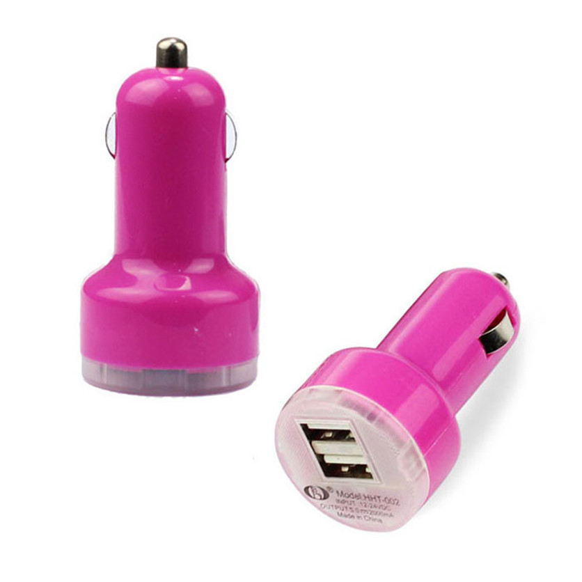 Adaptor Priza Auto MRG, Bricheta 12-24V, 2 x USB, Mov